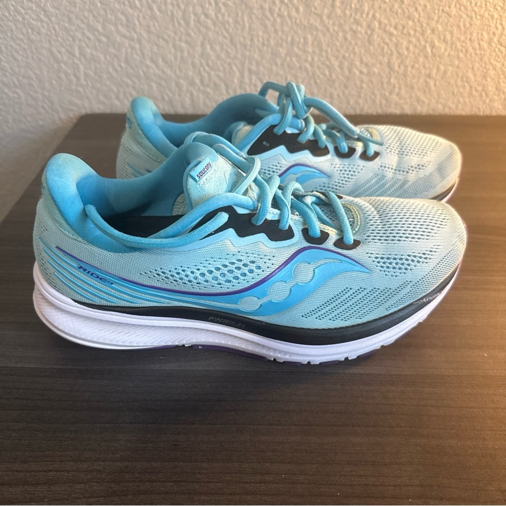 Size 10 - Saucony Ride 14 Powder Concord W